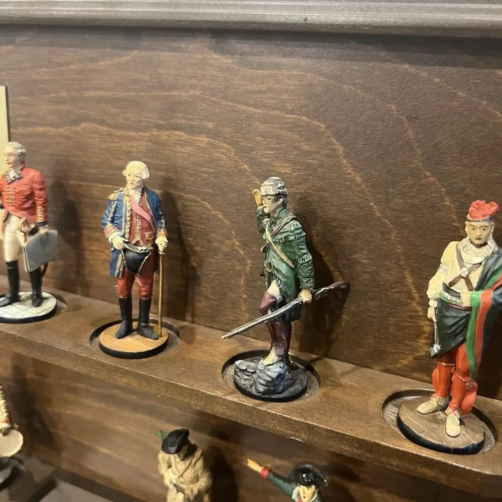 Fighting Men of the American Revolution, Yorktown Bicentennial, 1781-1981 pewter